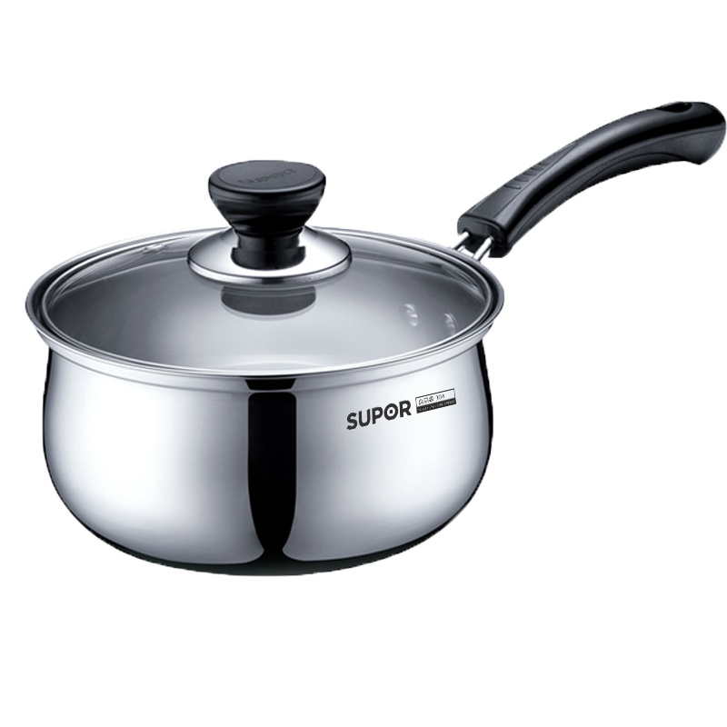 苏泊尔(SUPOR)好帮手不锈钢奶锅