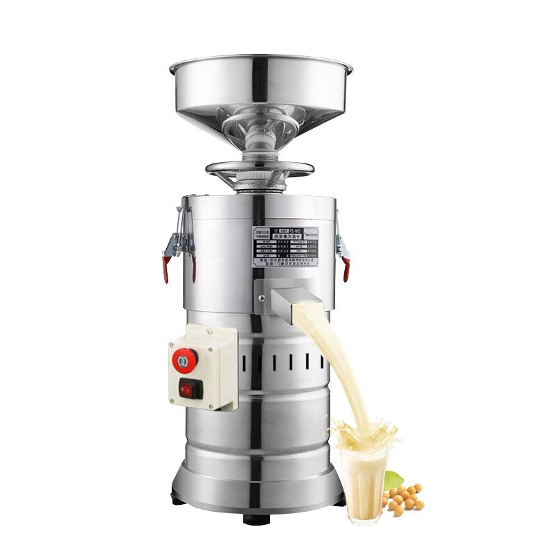 乐创(lecon)磨浆机商用 全自动浆渣分离现磨豆浆机商用家用大型打浆豆花机 105-2型(60kg/h) 升级款