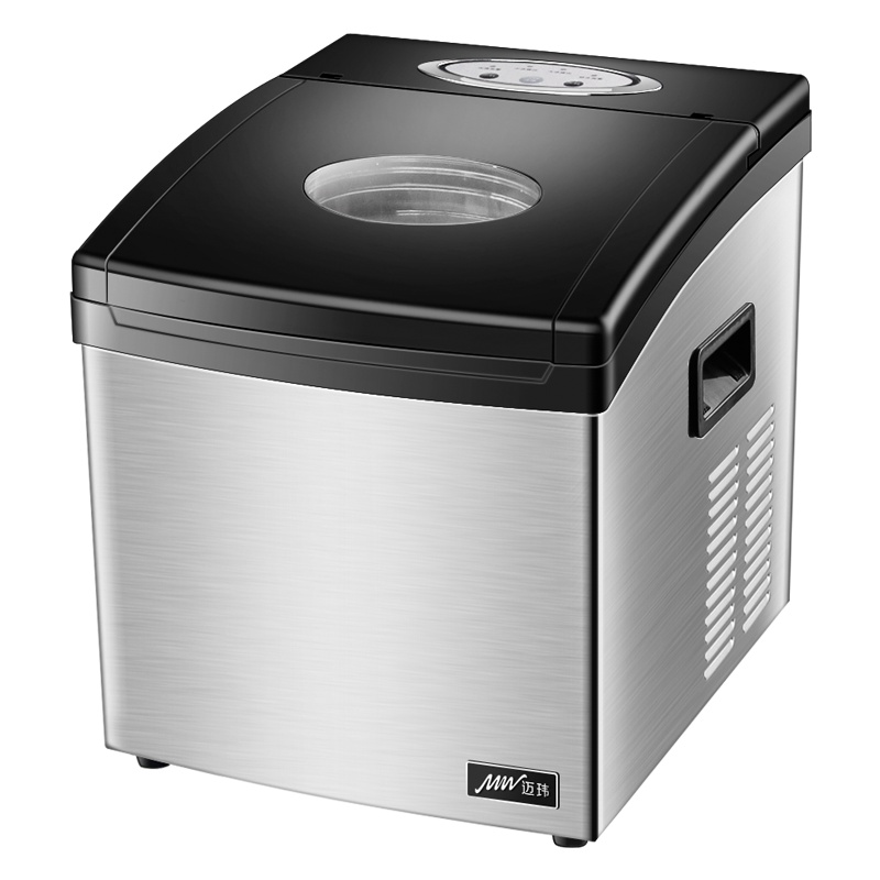迈玮MW制冰机商用制冰机冰块机奶茶店家用小型迷你全自动大型方冰机