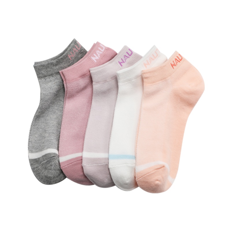 NAUTICA UNDERWEAR诺帝卡女士船袜五双装