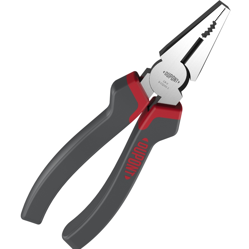 杜邦钳子钢丝钳老虎钳多功能电工尖嘴工业级斜口特种手钳