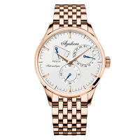 瑞士艾戈勒(Agelocer)手表 瑞士品牌全自动机械表 男士真皮休闲腕表时尚潮流皮带男表 瑞士手表 A4101