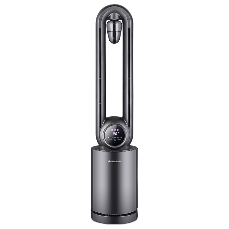 志高(CHIGO)取暖器无叶暖风机蒸汽加湿两档风力电暖器 速热遥控柔风电暖气ZNB-22W3N