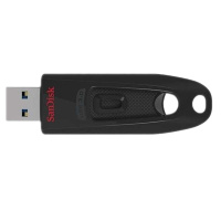 闪迪（SanDisk）高 速（CZ48）128GB U盘 USB3.0 黑色(单个装)-(个)