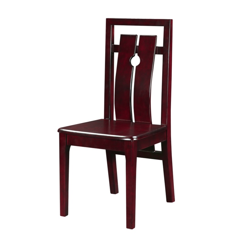 HiBoss餐椅 橡木家用简约现代中式饭餐桌餐厅木头凳子靠背实木椅子