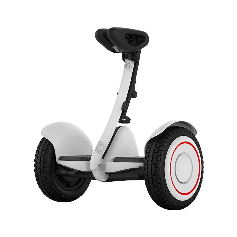 小米米家九号平衡车燃动版白色 学生成人智能电动体感车双轮两轮九号平衡代步车官方原装正品滑板车 创新可折叠拉杆防滑胎纹设计