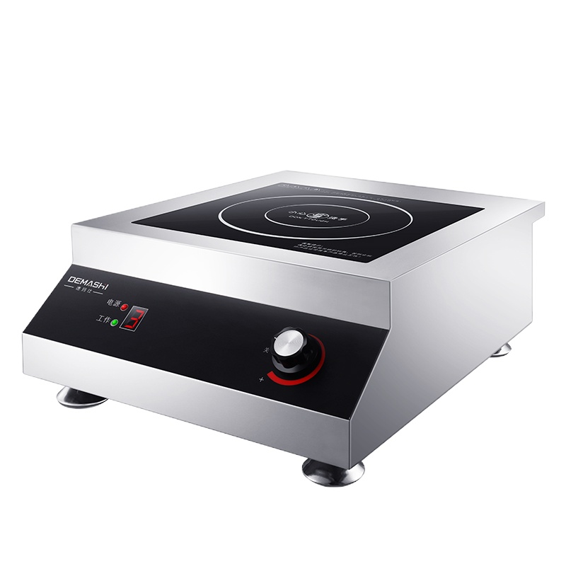 德玛仕 电磁炉商用5000W大功率爆炒炉平面不锈钢IH-TT-5000N