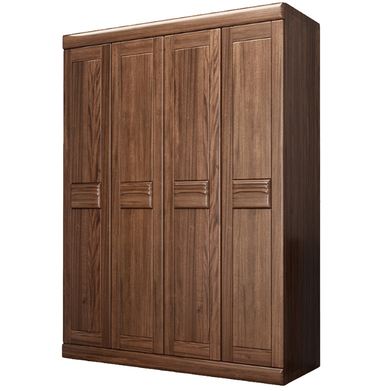 卡里鳄4门衣柜加高柜加厚储物柜KLE—GMG04收纳柜衣柜储物木柜