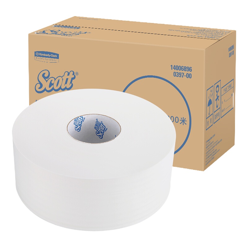 金佰利商用 0397-00商用大卷纸卫生纸800米6卷整箱