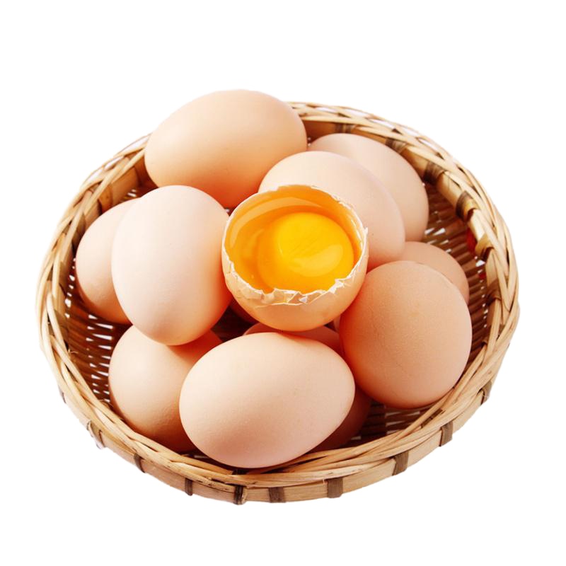 精选土鸡蛋50枚【超市装】 发50枚60枚土鸡蛋新鲜土鸡蛋散养农村正宗柴鸡蛋批发整箱甘鲜生