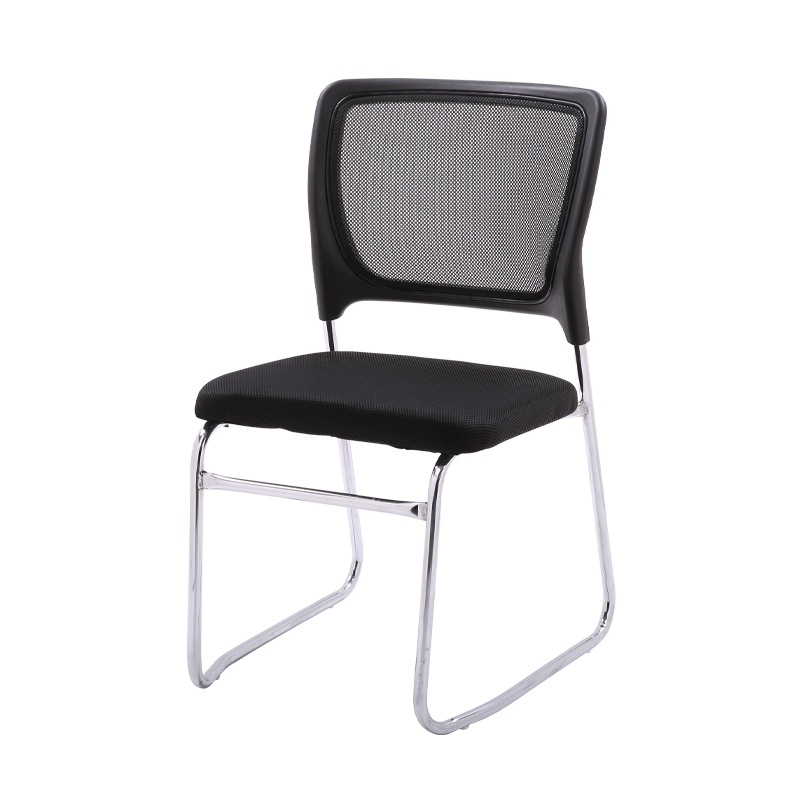 简约现代学习培训椅 网布弓形椅 会议椅 办公椅