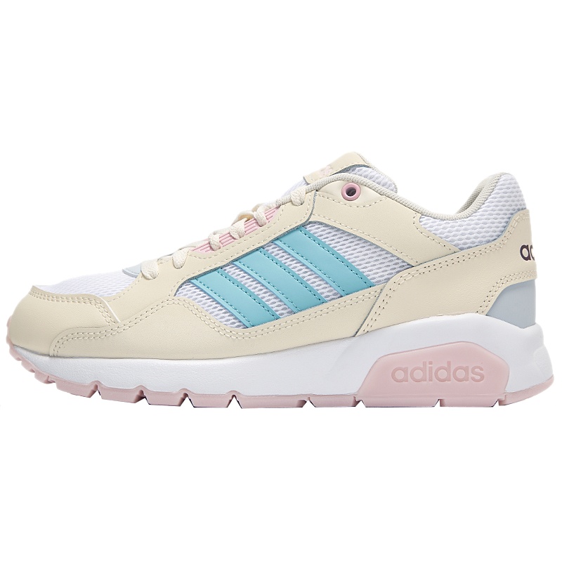 阿迪达斯女鞋2021夏新款透气低帮老爹鞋休闲运动跑步鞋FZ1459