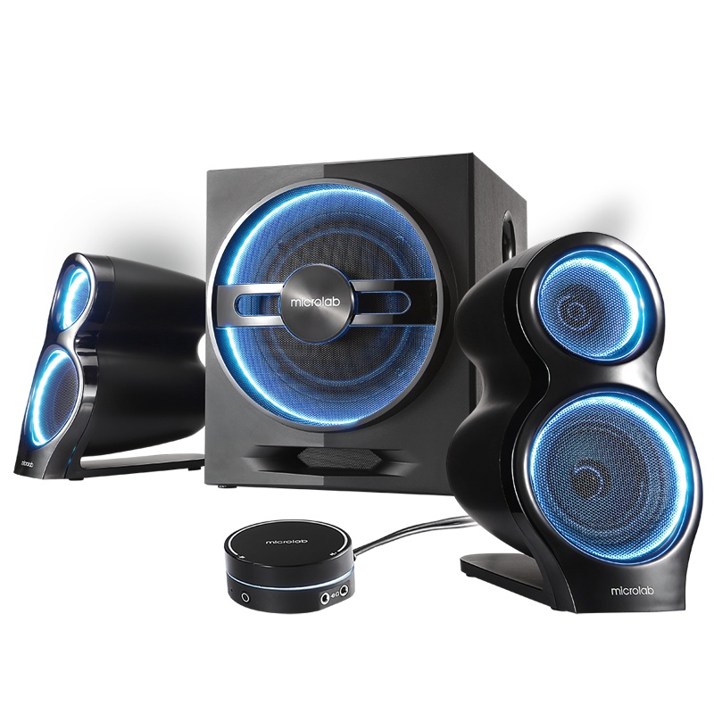 麦博(microlab)多媒体蓝牙音箱T10 蓝牙电脑游戏音箱 音响 低音炮 游戏音箱 木质电脑音箱 黑色