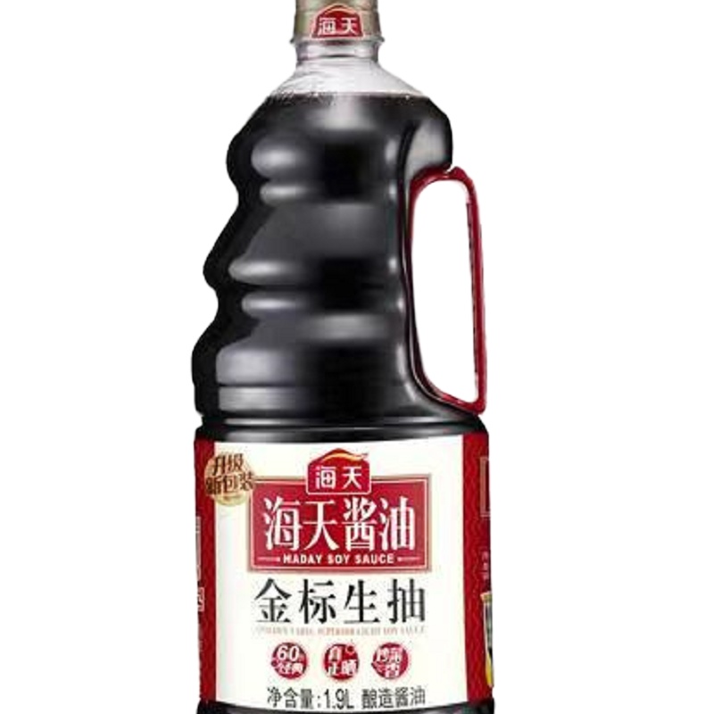 1900ml海天金标生抽