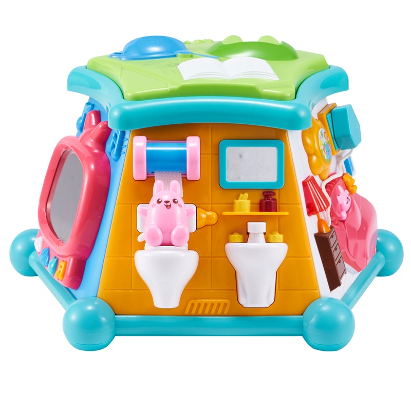 澳贝(AUBY)益智玩具 体验馆 启智婴幼儿童声光音乐早教场景塑料玩具50块以下(块数)6-12个月