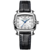 艾米龙(Emile Chouriet)手表明珠系列黑色皮机械女表06.3883.L.6.E.27.2