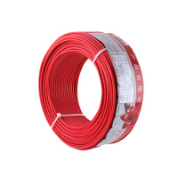 单芯软芯线 2.5平方 国标家装单芯线单芯多股纯铜芯[软线]100米 红色