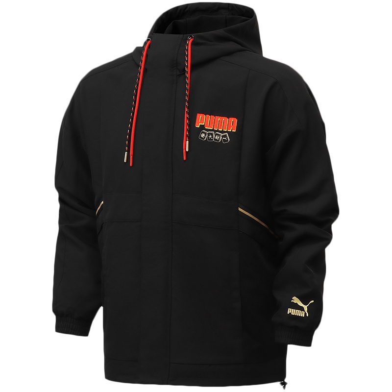 PUMA彪马男装女装新年款运动服休闲梭织连帽外套531297