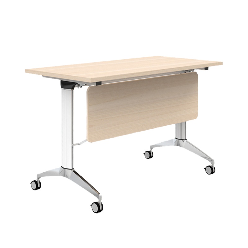 [理政]板式条桌 简约现代会议桌 带滚轮长桌办公桌 培训桌 长条桌
