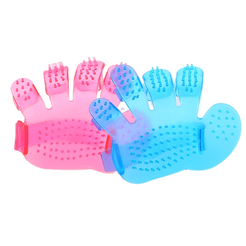 奈趣宠物五指刷洗澡用洗澡刷