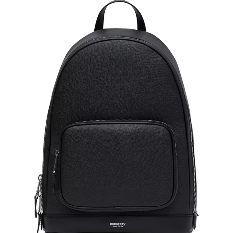 预订 BURBERRY 博柏利 粒纹皮革双肩包8029945