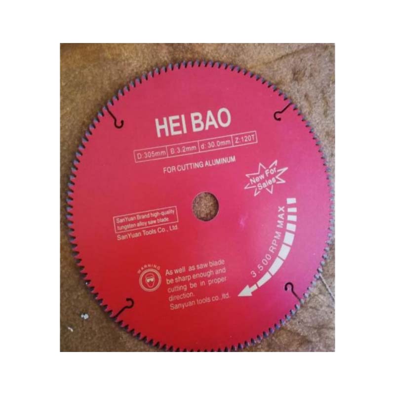 杭州三元 黑豹系列 合金圆锯片12寸铝用 φ305*3.2*30*120T