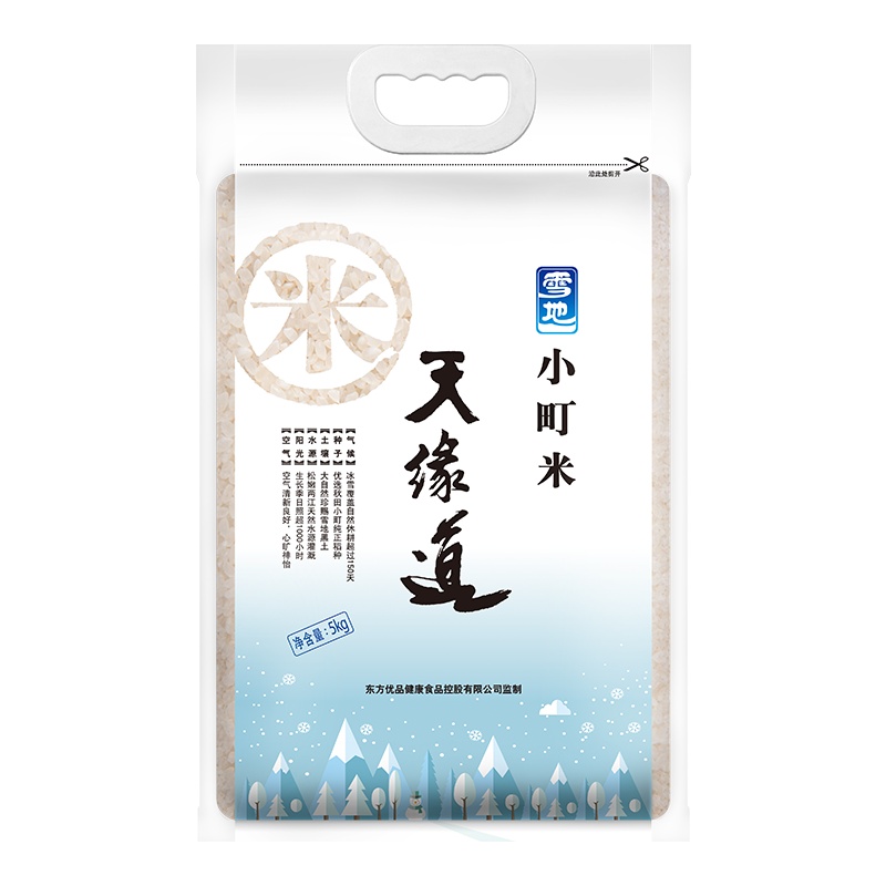 天缘道 雪地 小町米 5KG 东北大米 寿司米