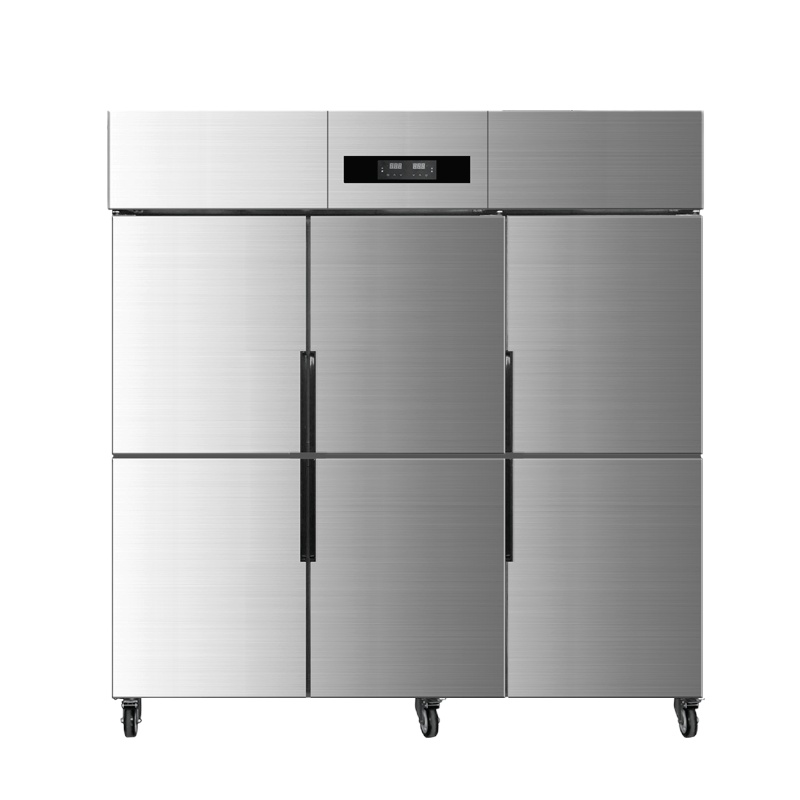 晶贝全钢全铜六门冰箱商用冰柜冰箱六门商用冰箱大容量冰箱冷藏冰箱冷柜
