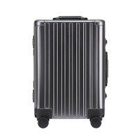 商务全铝镁合金拉杆箱24寸28寸万向轮旅行行李箱登机箱tsa海关锁