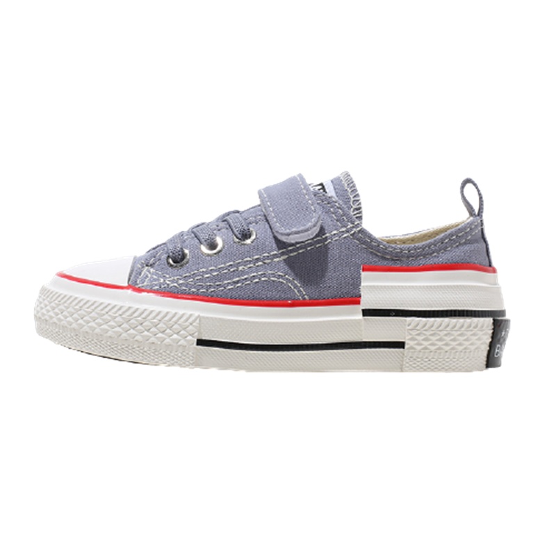 芭芭鸭儿童帆布鞋女童鞋新款布鞋男童鞋休闲鞋透气板鞋