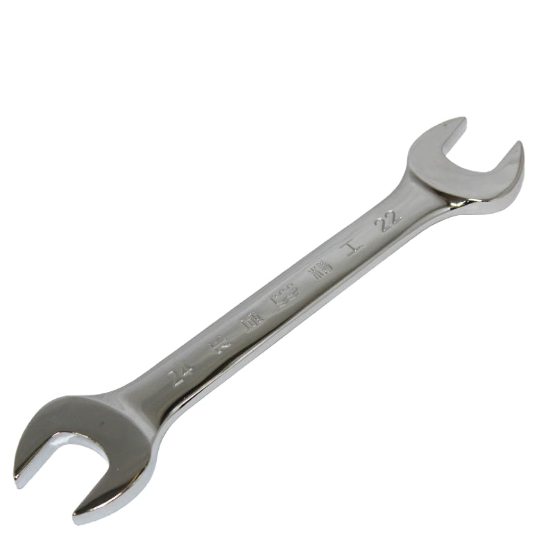 长城精工公制镜抛平板双呆扳手双开口扳手314118 12*14 1把