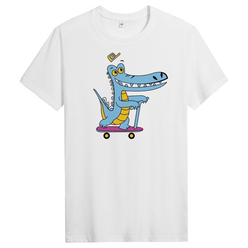 纯棉短袖t恤男士春夏季休闲青年时尚修身圆领上衣 DT11093