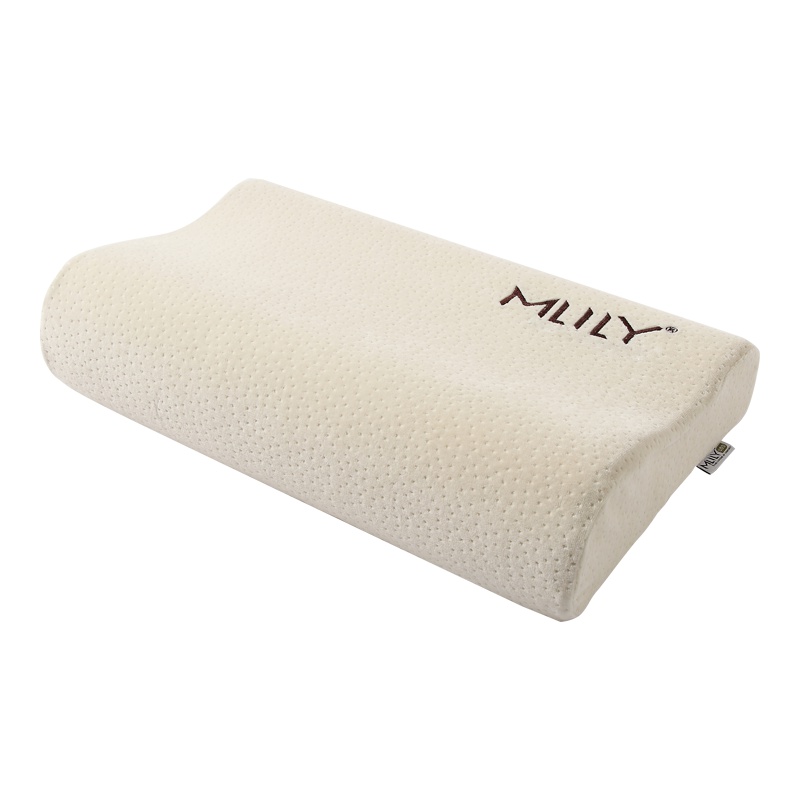 Mlily梦百合慢回弹记忆棉颈椎枕太空单人零压记忆枕