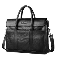 【顺丰配送】padieoe大容量男包商务男士手提包公文包时尚横款单肩斜挎包