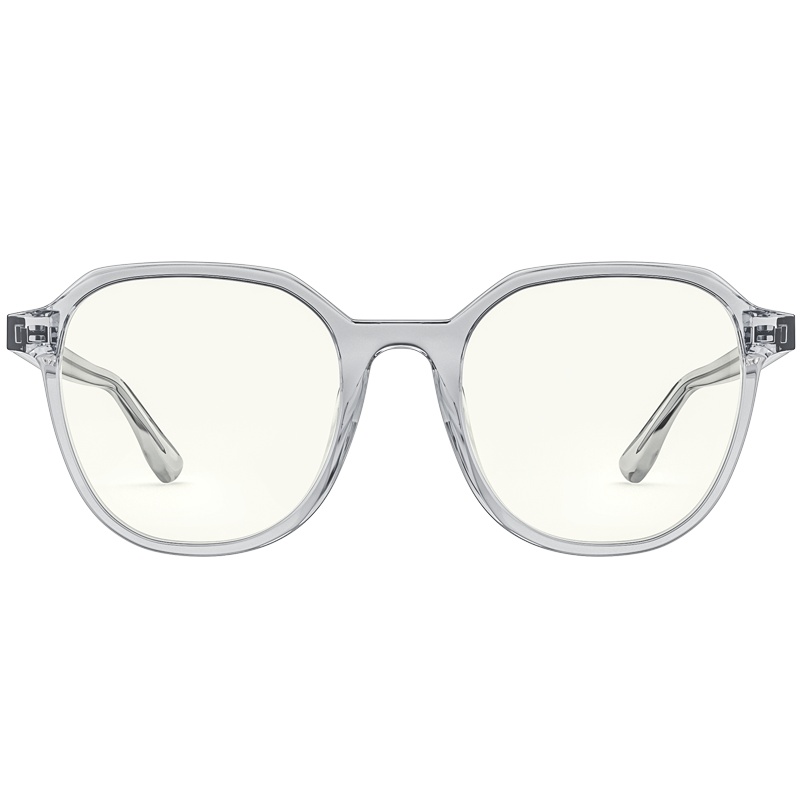 帕森新款防蓝光眼镜 智能变色眼镜男女 多边形韩版大框眼镜架眼镜框15785