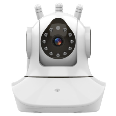 送7天循环监控录像卡 5G双频WIFI摄像头监控器家用远程手机360度全景全彩夜视3MP高清无线网络智能摄像机 断电续航