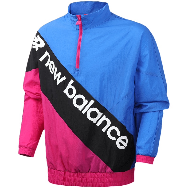 New Balance/NB男装外套撞色潮搭卫衣休闲运动服AMT93579