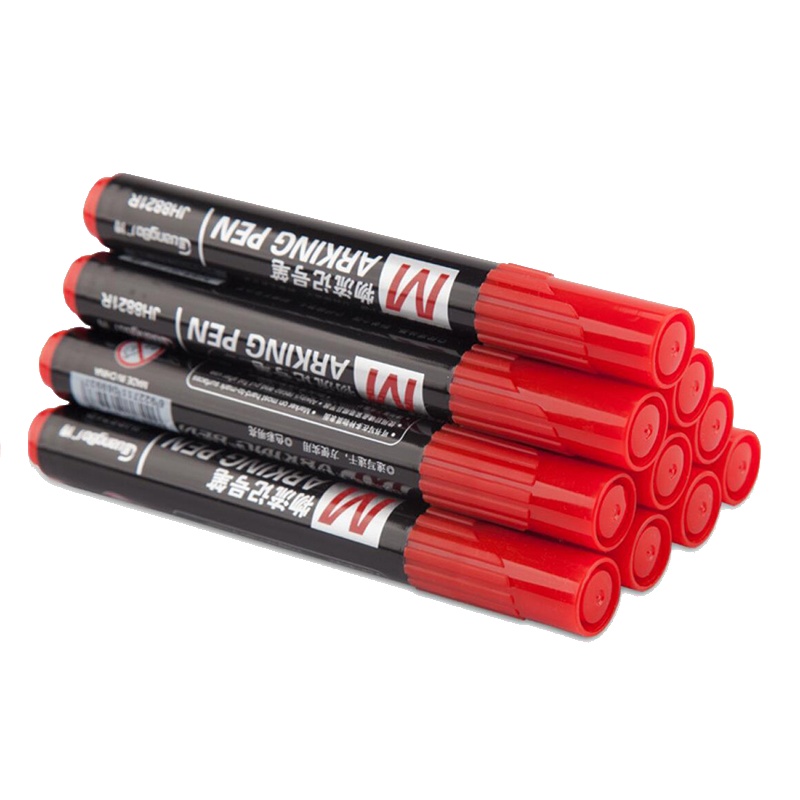 广博(GuangBo) JH8821R 3 物流记号笔(3.0)10支装 (单位:盒)