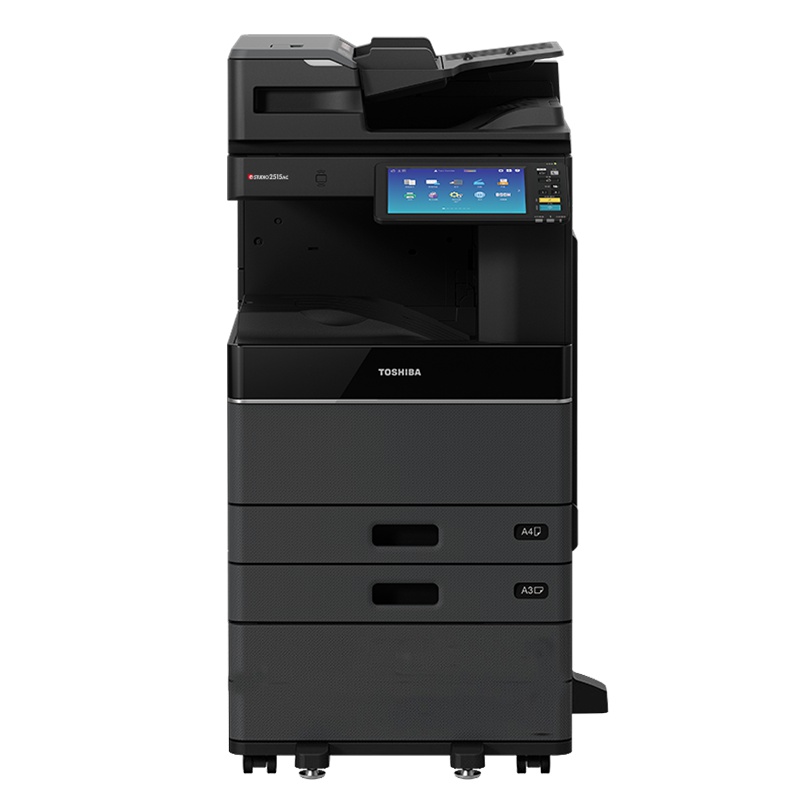 东芝(TOSHIBA)A3彩色数码复合机FC-2515AC(主机+双面器+第二纸盒+双面同步扫描输稿器+简易工作台)