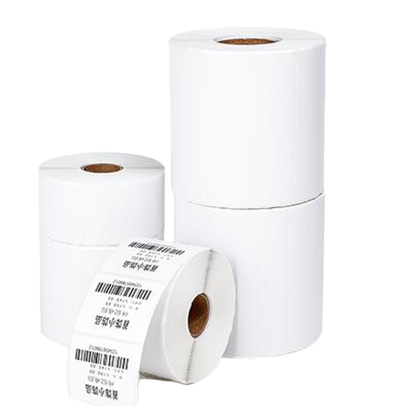 得力（deli）三防热敏标签打印纸 不干胶标签纸 条码纸 60*40mm 横版-950*2卷 bd