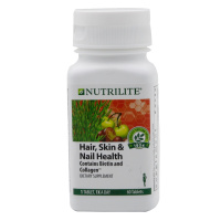 美国安利纽崔莱胶原蛋白片 水解胶原蛋白肽60片含葡萄籽