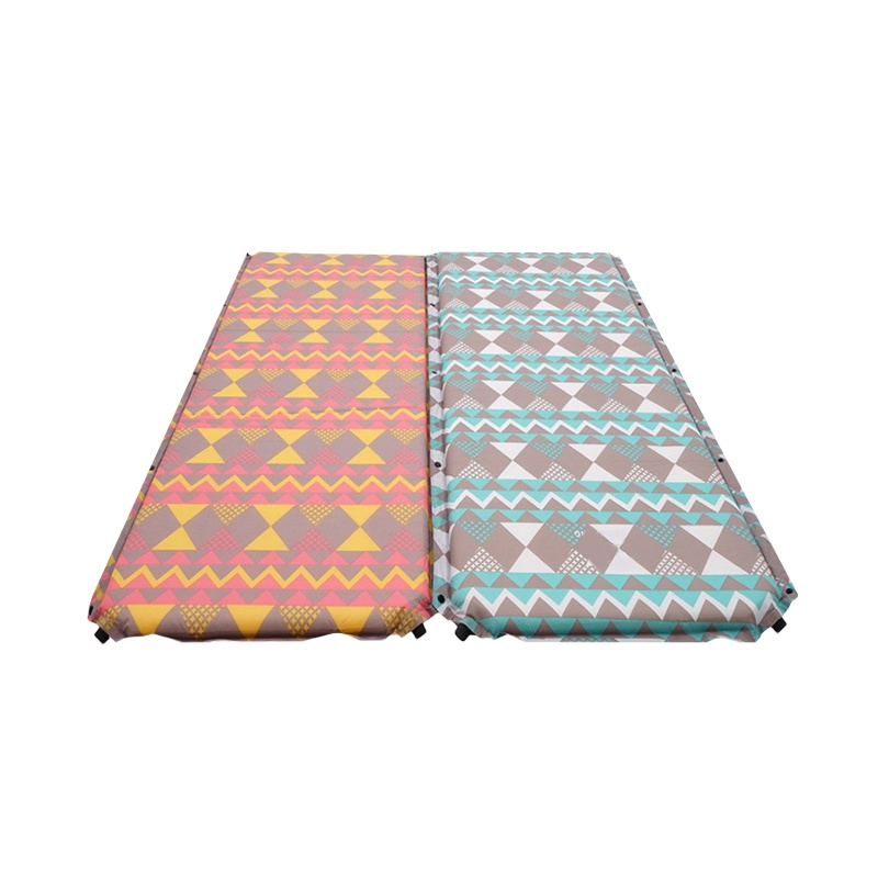 三极户外(Tripolar) TP1234 自动充气垫民族风户外野营帐篷垫爬行防潮垫可拼接加厚午休睡垫