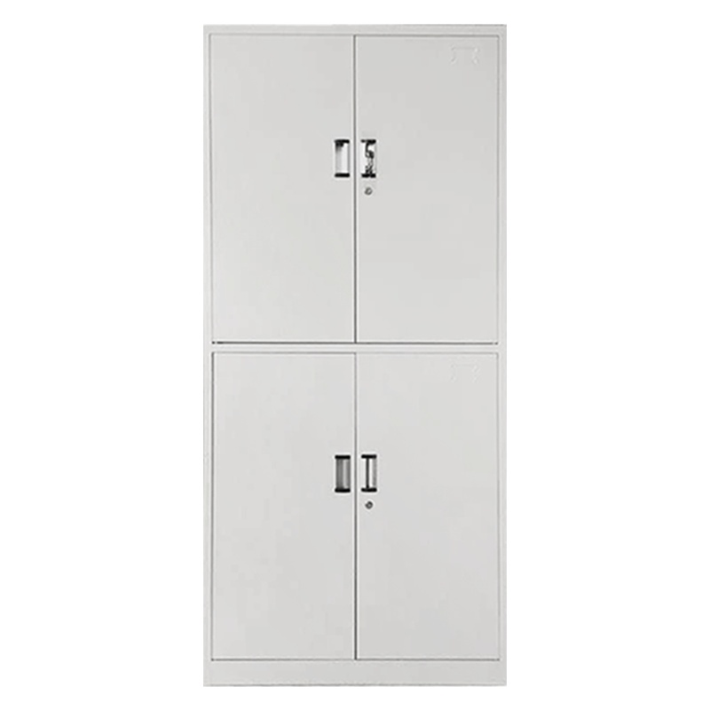 钜晟 文件柜铁皮柜办公文件资料储存柜钢制 通体双节柜 JS026