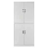 钜晟 文件柜铁皮柜办公文件资料储存柜钢制 通体双节柜 JS026