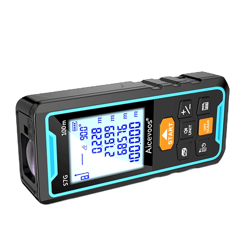 高精度室外绿光激光测距仪 红外线手持式距离测量仪100m S7G 单只装