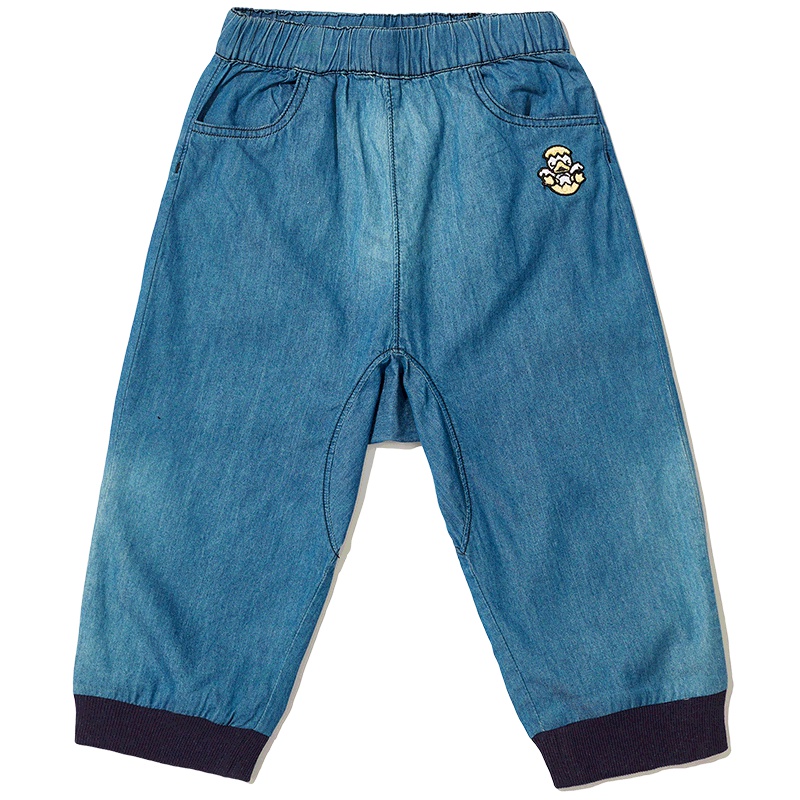 波司登童装牛仔裤儿童夏季中裤童装五分裤子