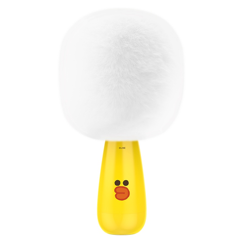 唱吧 小巨蛋麦克风LINE FRIENDS定制话筒音响一体家庭KTV全民K歌儿童娱乐无线蓝牙连接 莎莉版