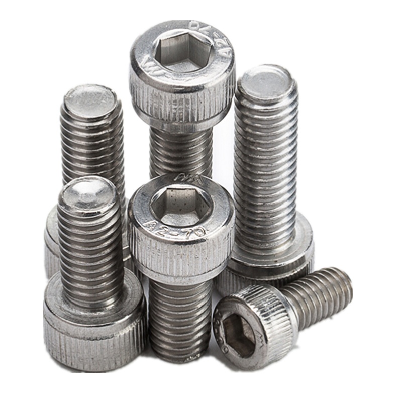 EG 304不锈钢内六角螺丝 圆柱头内六角螺钉 杯头内六角螺栓M6/M8/M10/M12(百只装)