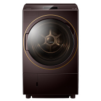东芝(TOSHIBA)X9热泵洗烘一体机 12KG洗衣机 全自动家用滚筒DGH-127X9DZ 棕色 X9系列