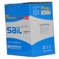 风帆 免维护电瓶 蓄电池 6-QW-36(280) 12V 36AH 190*120*200 两侧锥柱桩头 1块
